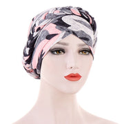 Inner Hijab Caps for Women Print Turban Hat Muslim - Touch of Madina